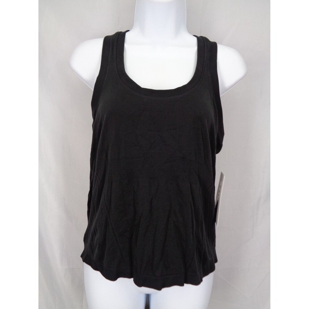 Athleta Black Momentum Seamless Sport Length Tank Top Size Medium New